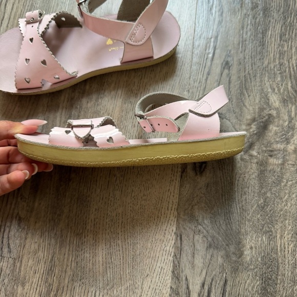 Salt Water Sandals Pink Sweetheart Children's Sandals size 13 - Picture 5 of 6